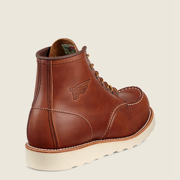 Red Wing Mens Traction Tred - 6-inch Soft Toe - Work Boots Brown - 5928DLWQC